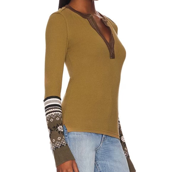 Free People Mikah Layering Cuff Top NWOT - Picture 5 of 6